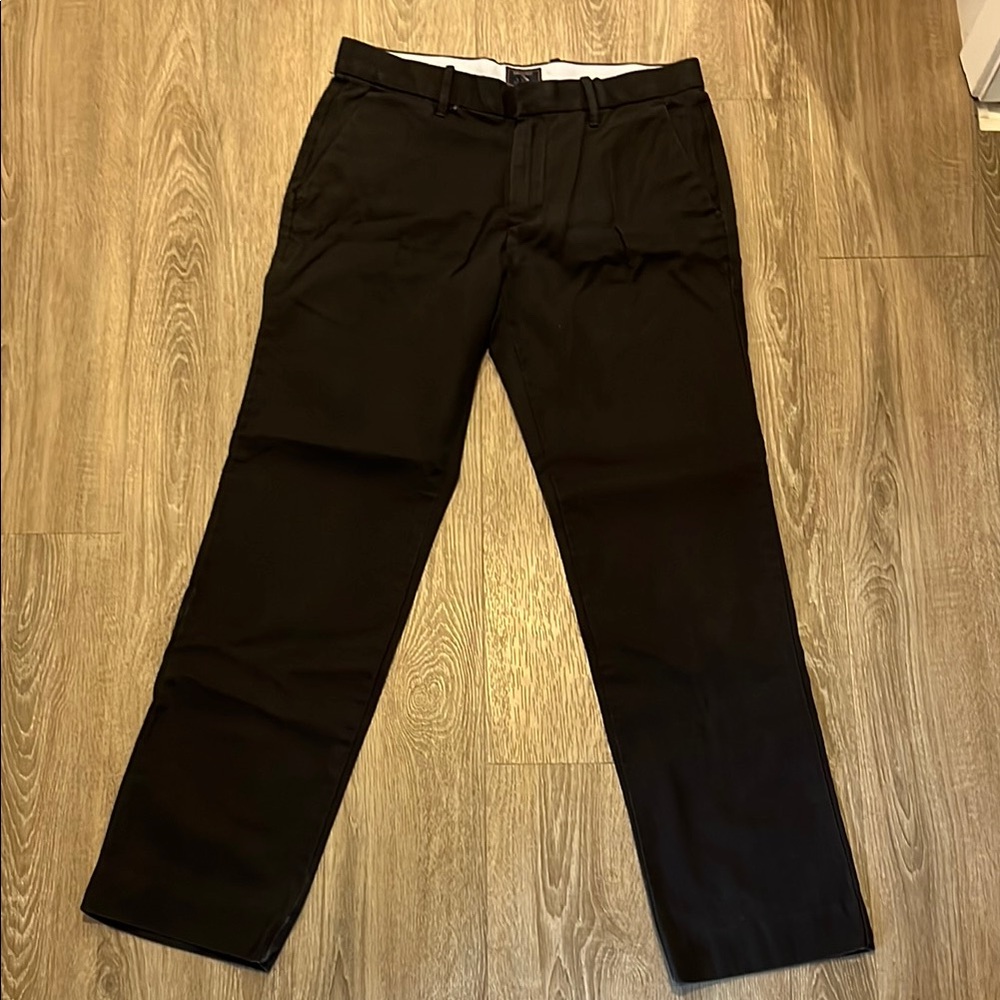 GAP Black Dress Pants Straight-Leg Classic